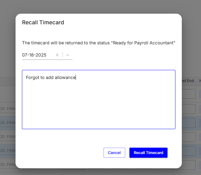 Hours+ Payroll Accountants: How to Bring a Timecard Back to Your Queue ...