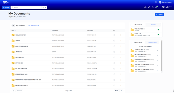 Dashboard_Multiple Project View