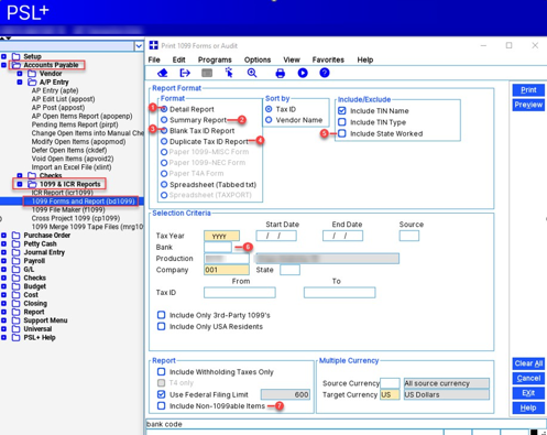 Review and download a summary report in PSL+